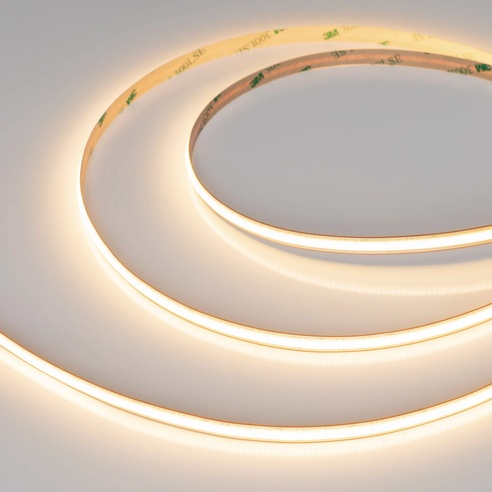 Лента светодиодная COB-X528-8mm 24V Warm3000 (6 W/m, IP20, 5m, FreeCut) (Arlight, Свободная резка)