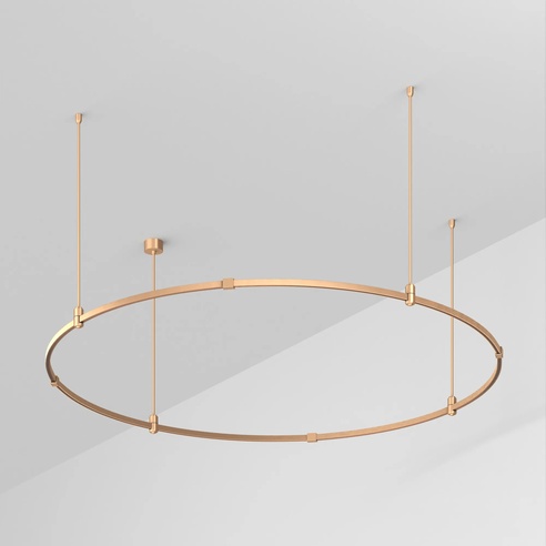 Трек ART-APRIORI-ROUND-ROD-800-R1800 (GD) (Arlight, IP20 Металл, 3 года)