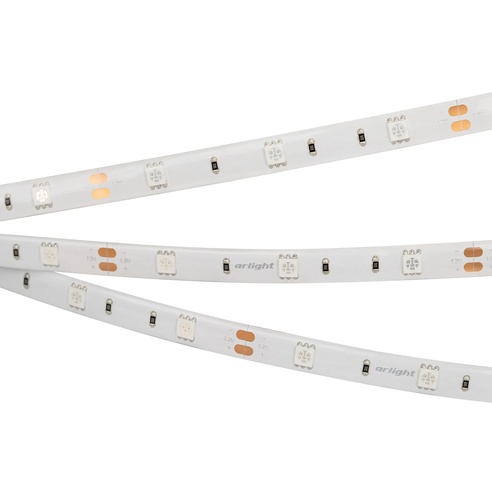 Лента светодиодная RTW 2-5000SE 12V Blue (5060, 150 LED, LUX) (Arlight, 7.2 Вт/м, IP65)