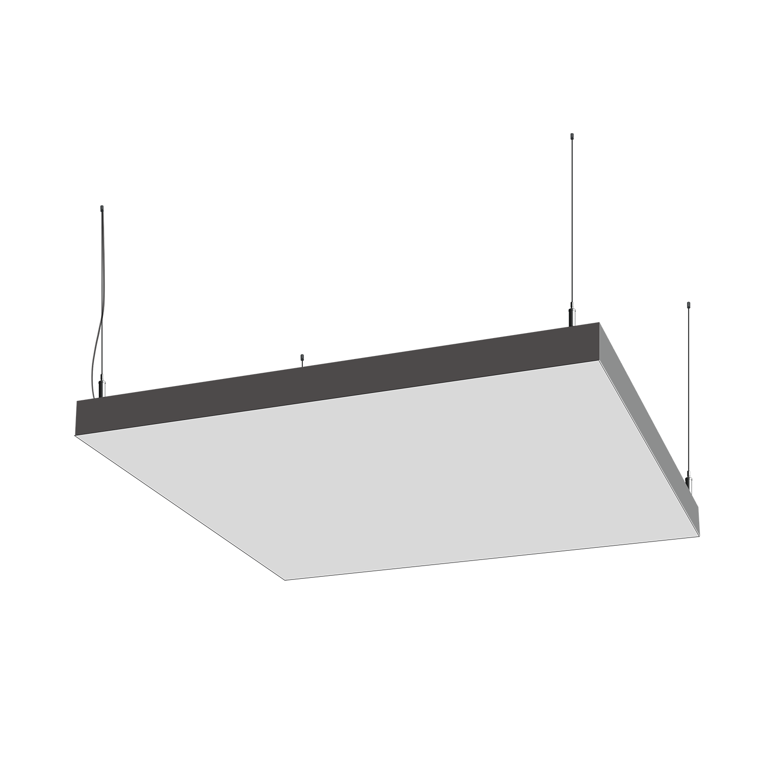 Cветодиодный фигурный светильник MS-BOX Квадрат 1200mm 200W 3000/4000/6000K