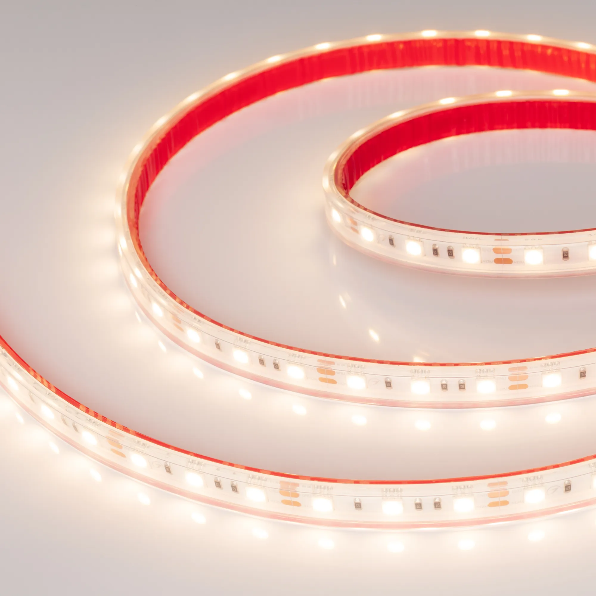 Лента светодиодная герметичная RTW-PS-B60-12mm 12V Warm3000 (14.4 W/m, IP67, 5060, 5m) (Arlight, 14.4 Вт/м, IP67)