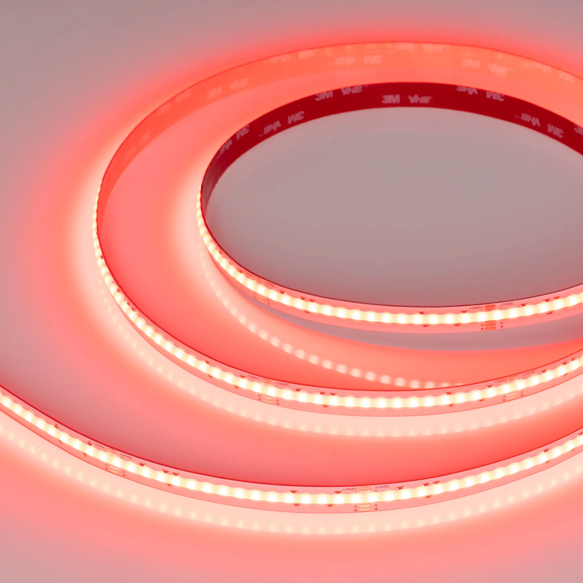 Лента светодиодная COB-X768-12mm 24V RGBW-Warm (15 W/m, IP20, CSP, 5m) (Arlight, 5 лет)