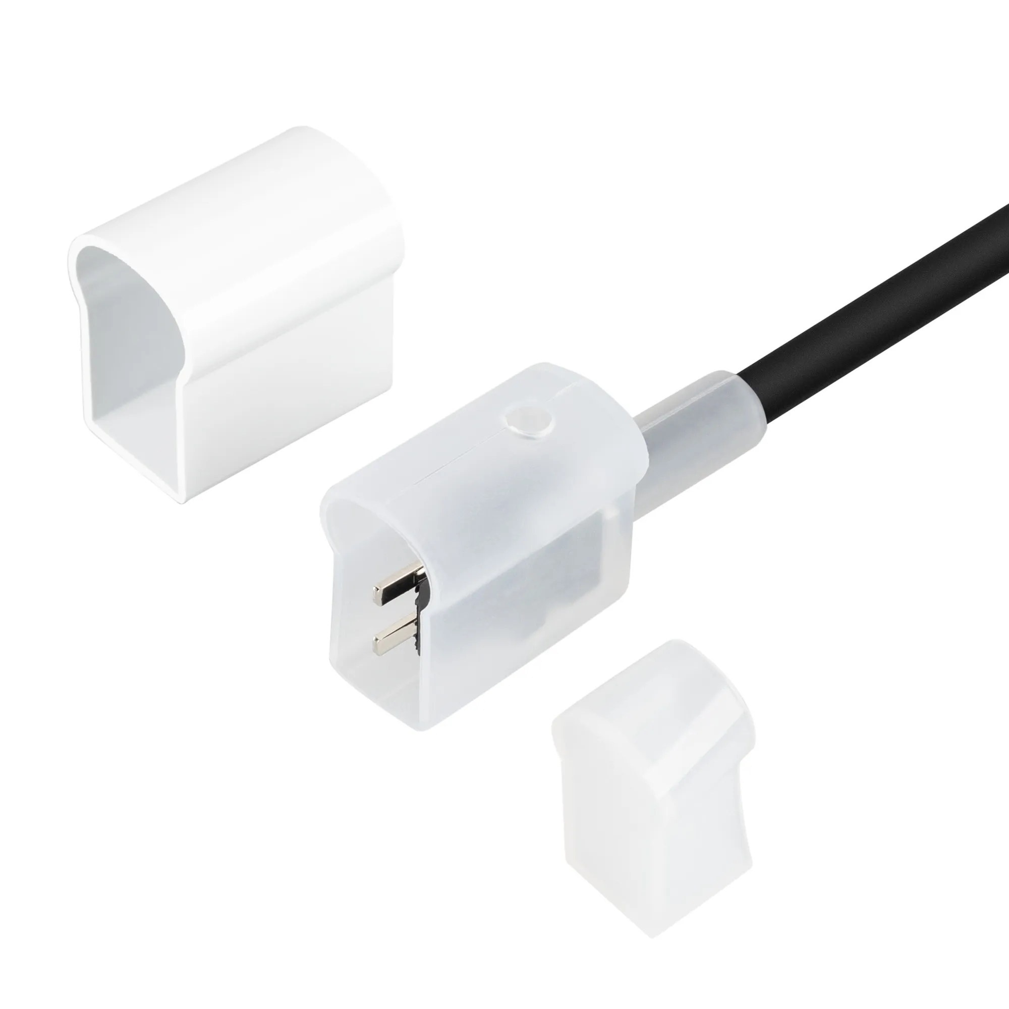 Шнур питания MOONLIGHT-Power-230V (12x24mm) (Arlight, Силикон)