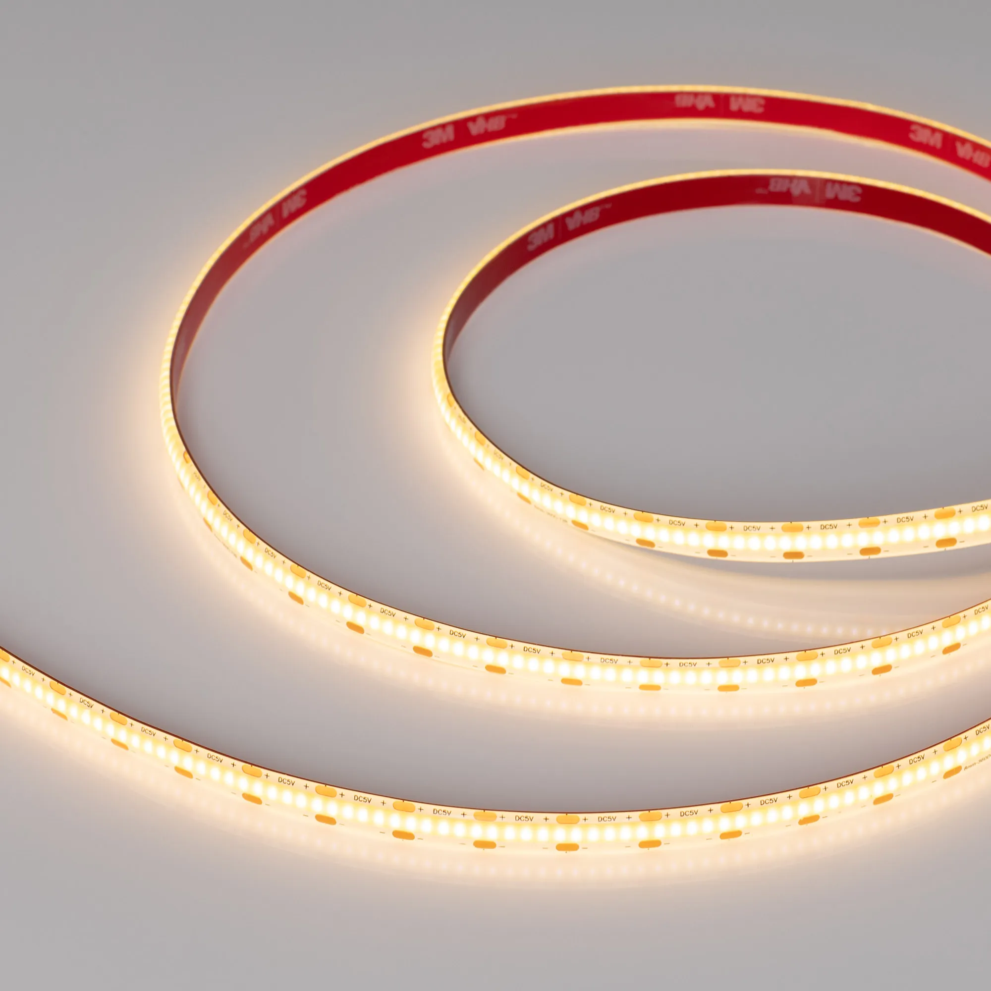 Лента герметичная COB-SE-X360-8mm 5V Warm2700 (5 W/m, IP65, 5m) (Arlight, -)