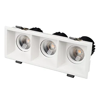 Светильник MS-FLOW-BUILT-S230x85-3x6W Warm3000 (WH, 55 deg, 230V) (Arlight, IP20 Металл, 5 лет)
