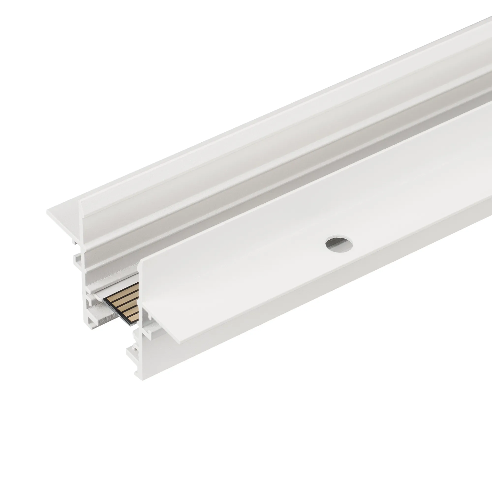 Трек встраиваемый MAG-TRACK-2538-FDW-3000 (WH, 5LN) (Arlight, IP20 Металл, 3 года)