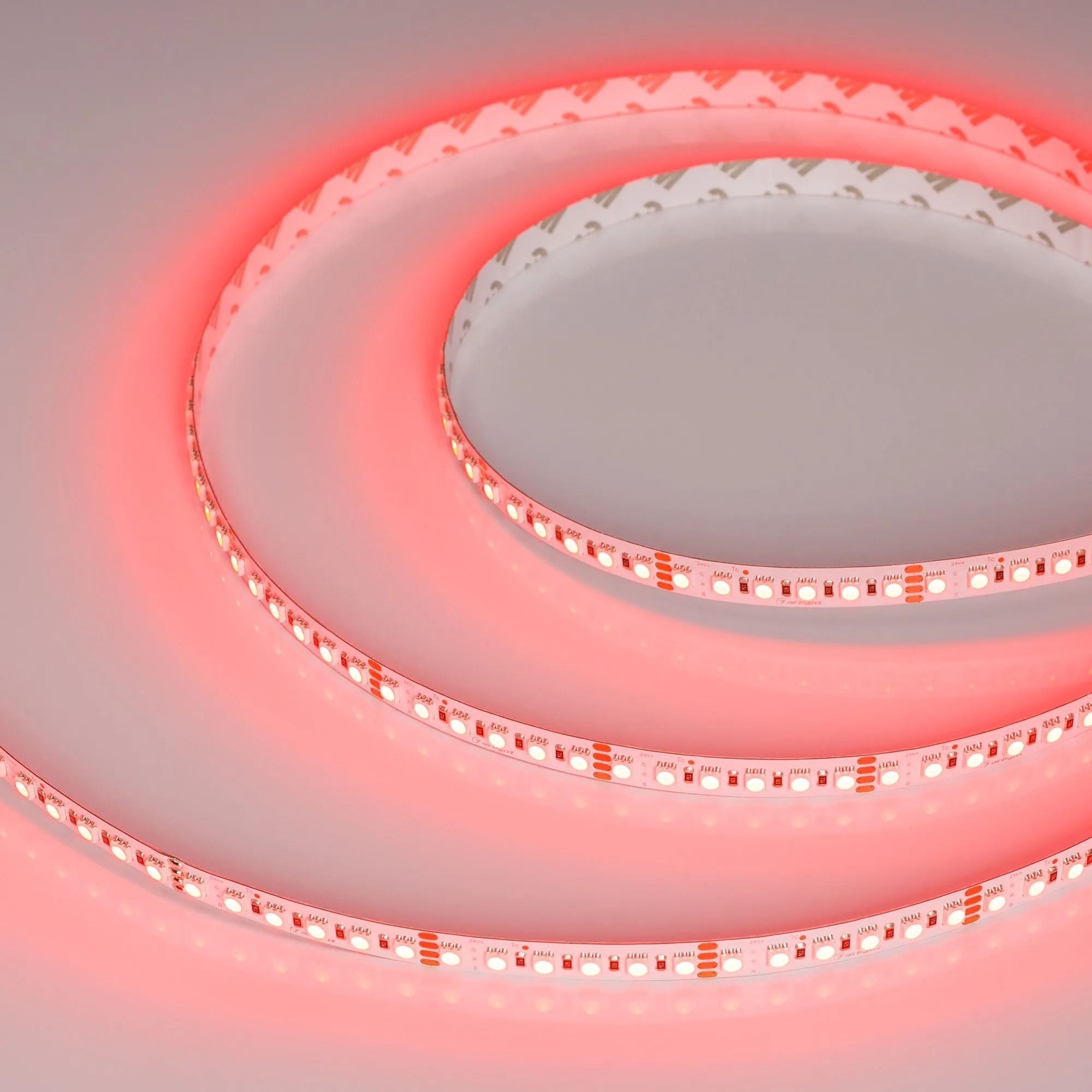 Лента светодиодная RT-G240-12mm 24V RGB (18 W/m, IP20, 3838, 5m) (Arlight, Открытый) - изображение товара