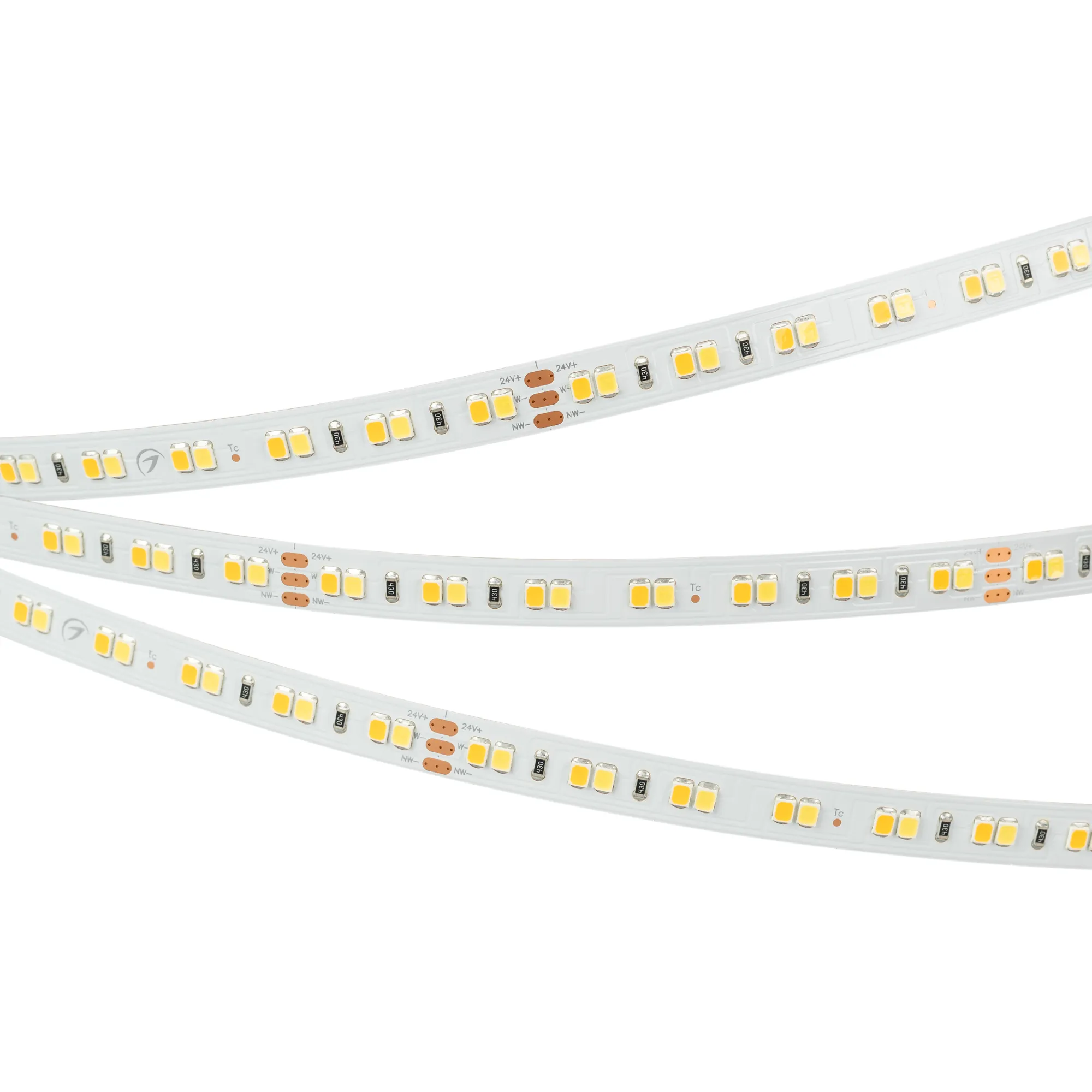 Лента светодиодная RT 2-5000 24V White-MIX 2x (2835, 140 LED/m, LUX) (Arlight, 19.2 Вт/м, IP20)