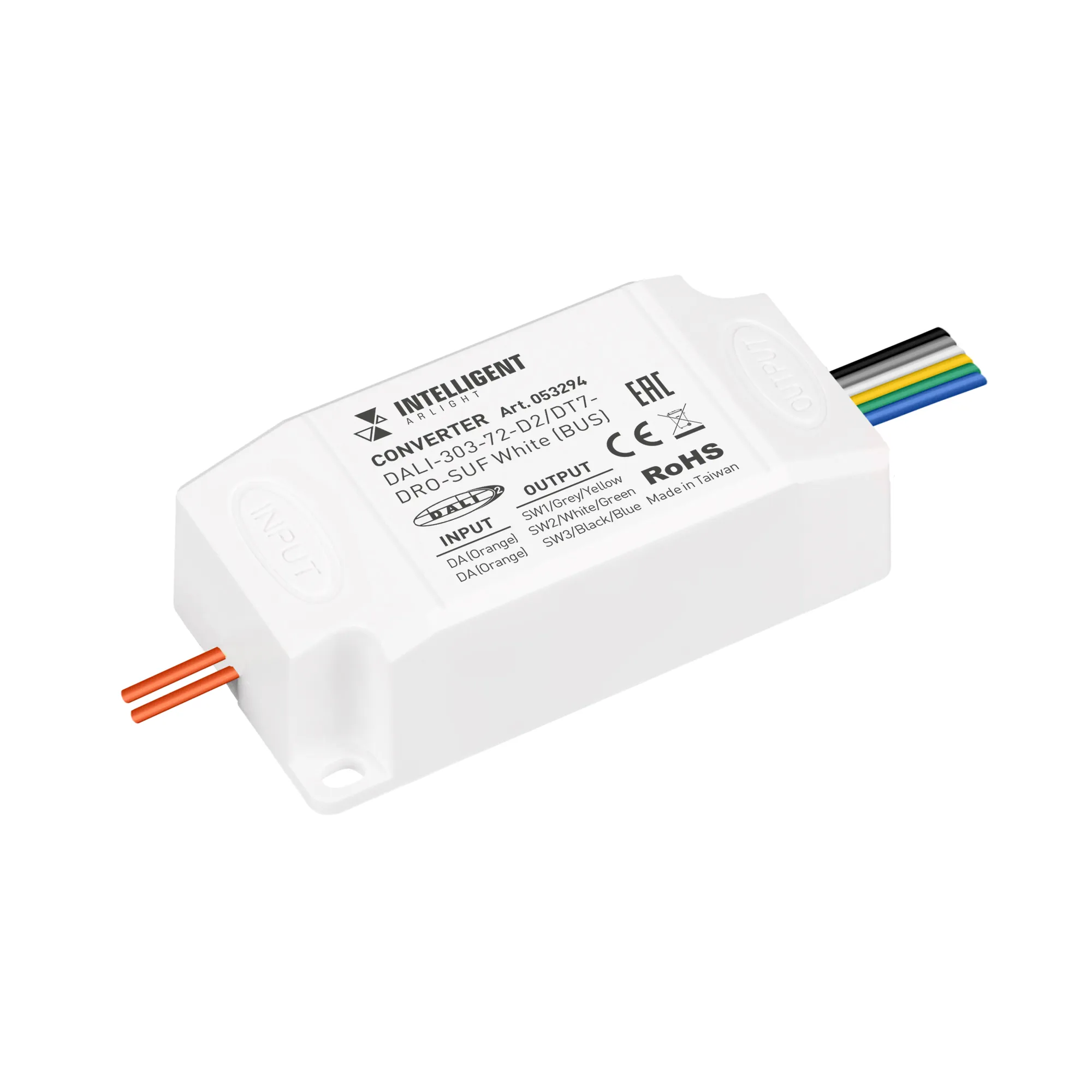 INTELLIGENT ARLIGHT Конвертер DALI-303-72-D2/DT7-DRO-SUF White (BUS) (IARL, Пластик) - изображение товара