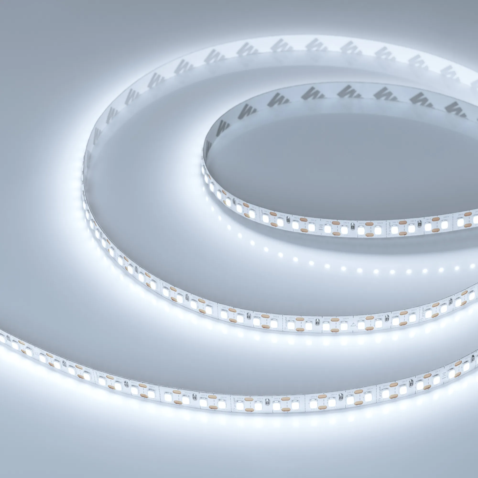 Лента FC-A160-8mm 24V White6000-CX1 (14 W/m, IP20, 5m) (Arlight, резка 1 светодиод) - изображение товара