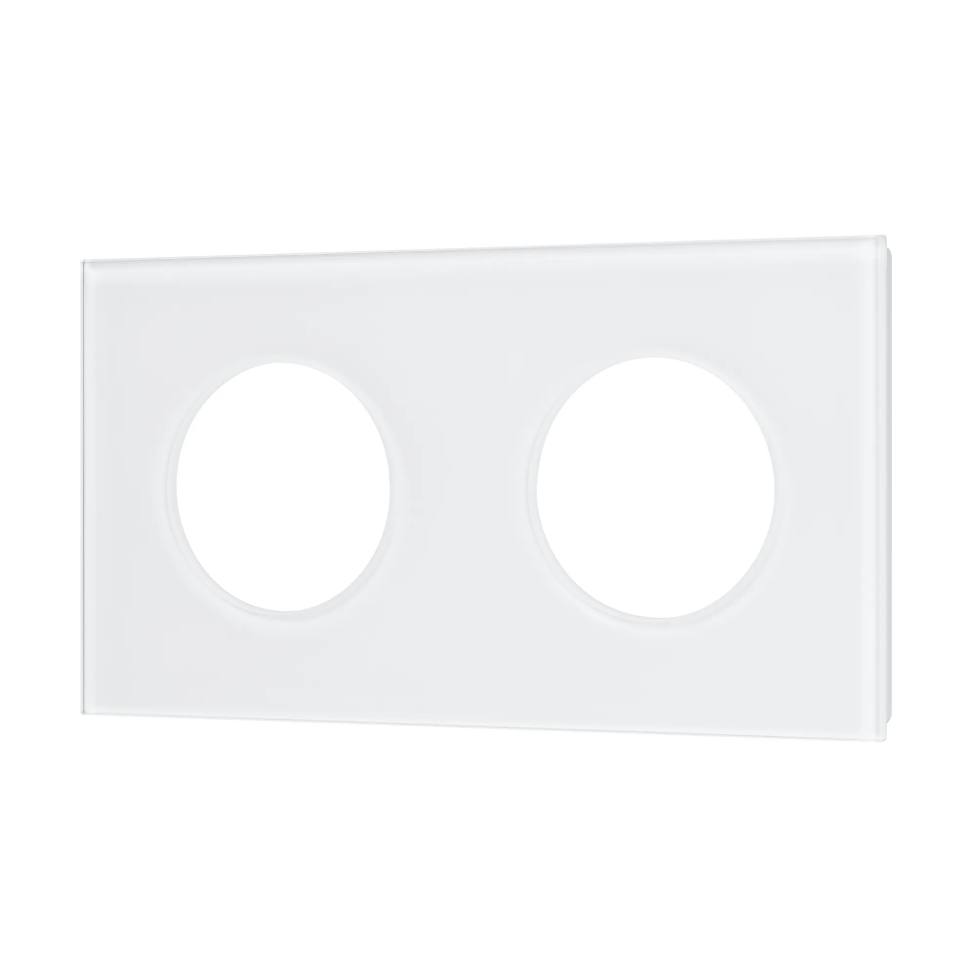 Рамка стеклянная FRM-GLARE-GC-2-WH (Arlight, -)